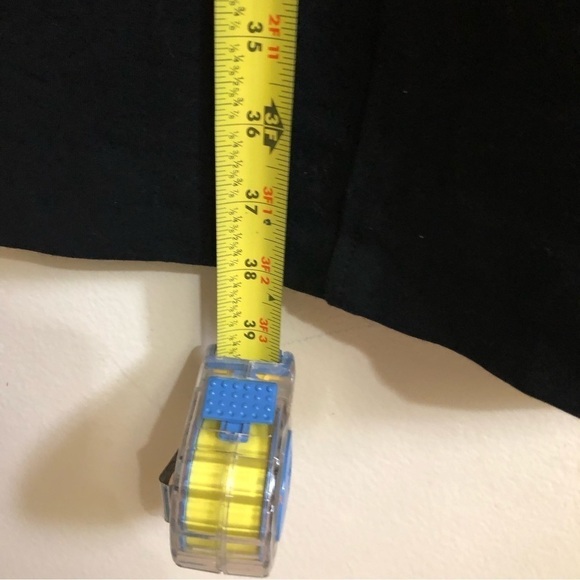 Diane Von Furstenburg Black Knit Dress Cap Sleeve Size 8 - Picture 8 of 9